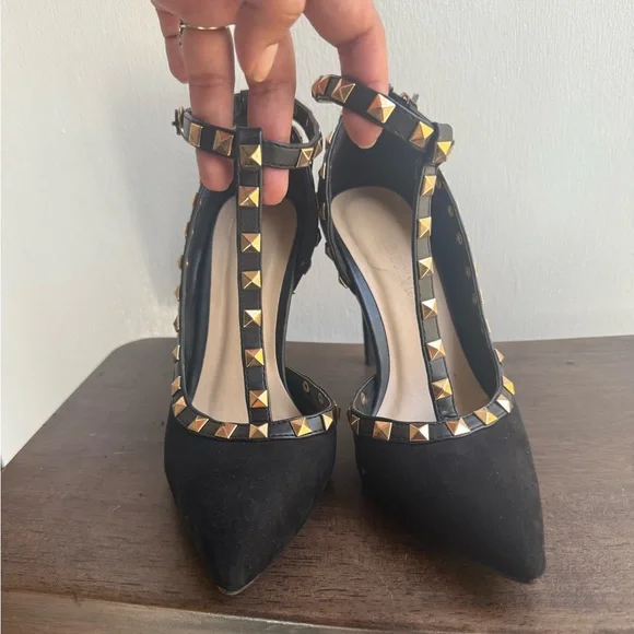 Pointy Studded stiletto - Qupid ✨ Rockstud - Picture 2 of 5